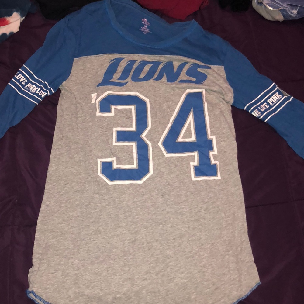 Pink Detroit Lions Shirt